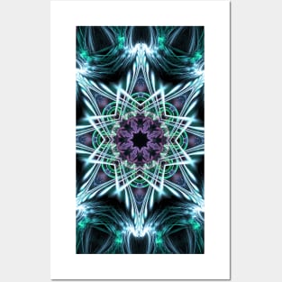 Fractal Mandala Posters and Art